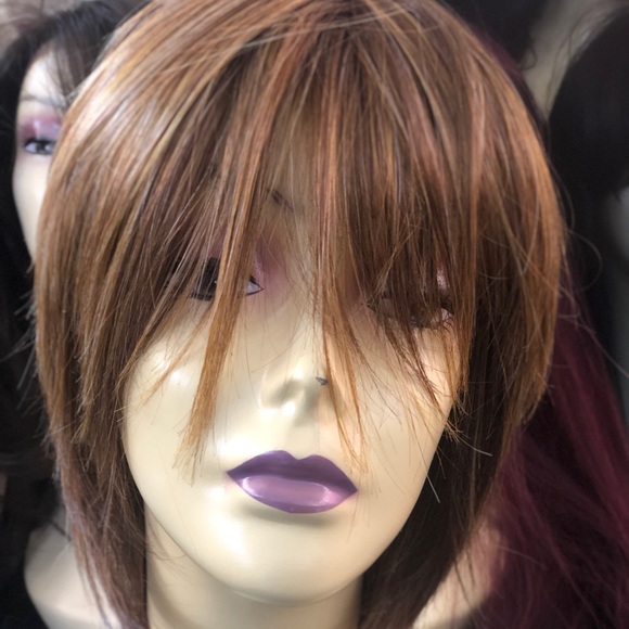 Copper HairuWear short pixie